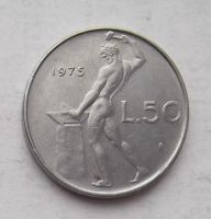 Лот: 3585248. Фото: 2. 50 лир 1975. Монеты