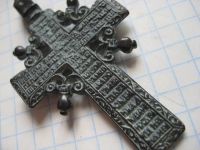Лот: 18973085. Фото: 7. Бронзовый православный крест...