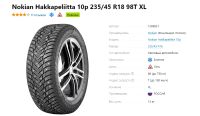 Лот: 19457172. Фото: 4. шины 235/45 R18 Nokian Hakkapeliitta... Красноярск