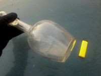 Лот: 6777703. Фото: 4. тонкое стекло графин 350 гр пробка... Красноярск