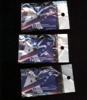 Лот: 21165391. Фото: 2. 10-й Международный авиационно-космический... Значки, медали, жетоны