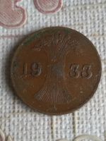 Лот: 14845158. Фото: 2. Германия 1 рейхспфенниг 1933 -А-. Монеты