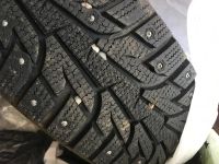 Лот: 10139981. Фото: 3. Зимние шины Hankook Winter I*Pike... Авто, мото, водный транспорт