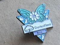 Лот: 15144700. Фото: 2. Значок GartenHaus Берн бабочка... Значки, медали, жетоны