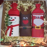 Лот: 14997580. Фото: 3. Шоколадки: снеговик, олень и дед... Сувениры, подарки