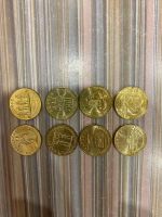 Лот: 19627956. Фото: 2. Набор 10 рублей из 8 монет, Города... Монеты