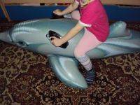 Лот: 5081038. Фото: 3. Дельфин надувной