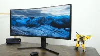 Лот: 19682114. Фото: 5. Монитор игровой Xiaomi Mi Curved...