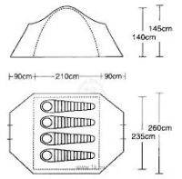 Лот: 7004109. Фото: 2. Палатка тент кемпинговая производитель... Туризм