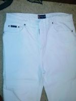 Лот: 6829580. Фото: 2. белые джинсы стрейч, 50-54 размер. Женская одежда