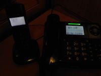 Лот: 10023497. Фото: 2. Радиотелефон TX-D7055A с АОН... Стационарные, спутниковые телефоны