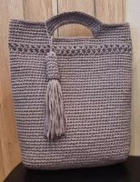 Лот: 25523276. Фото: 2. сумка шопер женская ручной работы. Вязание, шитье