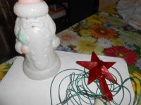 Лот: 25898500. Фото: 3. Новогодняя звезда и дед мороз. Сувениры, подарки