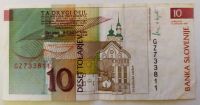 Лот: 23563404. Фото: 2. Словения 10 толаров 1992. Банкноты