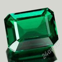 Лот: 839814. Фото: 3. Восьмиугольный искусственный изумруд... Красноярск
