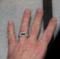 Лот: 21542516. Фото: 2. Мужское кольцо, перстень. Серебро... Ювелирные изделия, бижутерия, часы