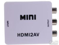 Лот: 5354724. Фото: 2. HDMI to Composite video (PAL/NTSC... ТВ и видео