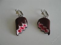 Лот: 668718. Фото: 2. Изделия из полимерной глины,серьги... Ювелирные изделия, бижутерия, часы