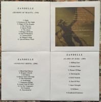 Лот: 19582957. Фото: 4. 4CD "Zandelle" (Heavy-Power Metal...