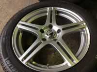 Лот: 4651847. Фото: 2. BEO Bridgestone R17+Michelin X-ICE2... Шины, Диски