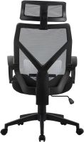 Лот: 24949345. Фото: 5. Кресло Cactus CS-MC414-BK черный...