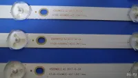 Лот: 19932259. Фото: 2. 0076 LED String комплект подсветки... Запчасти для бытовой техники
