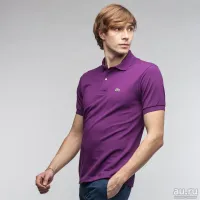 Лот: 20221548. Фото: 2. поло Lacoste фиолетовое. Мужская одежда