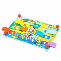Лот: 11766445. Фото: 2. Бизиборд "Учим цифры и цвета... Игрушки
