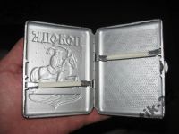 Лот: 6273303. Фото: 2. Портсигар Полоцк металл не б/у... Коллекционирование, моделизм