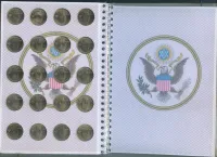 Лот: 23657948. Фото: 6. альбом для монет США 25 центов...