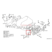 Лот: 20929575. Фото: 2. Болт маслоподачи Subaru 15194-AA270. Автозапчасти
