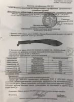 Лот: 16080954. Фото: 2. Нож-мачете "Проводник-16". Охота
