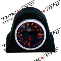 Лот: 20928779. Фото: 2. Датчик DEPO 60мм черное табло... Автохимия, масла, тюнинг