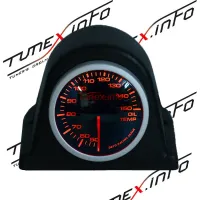 Лот: 20928780. Фото: 2. Датчик DEPO 60мм черное табло... Автохимия, масла, тюнинг