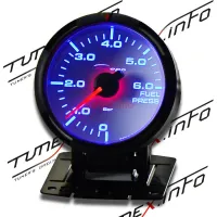Лот: 20928838. Фото: 2. Датчик DEPO 60мм белое табло Fuel... Автохимия, масла, тюнинг