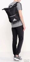 Лот: 8056774. Фото: 6. Рюкзак пакет черный Адидас Adidas...
