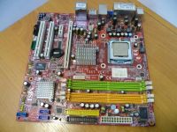 Лот: 17379302. Фото: 2. Материнская плата MSI G33M MS-7357. Комплектующие