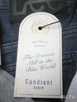 Лот: 17146037. Фото: 6. Selvedge, denim произведен в Италии...