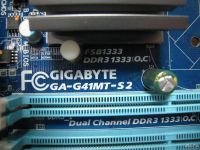 Лот: 13063925. Фото: 2. Gigabyte GA-G41MT-S2 .775 сокет... Комплектующие