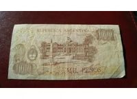 Лот: 11751783. Фото: 2. Аргентина 1000 песо. Банкноты
