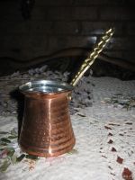 Лот: 16738772. Фото: 2. Джезва турка медь латунь лужение... Посуда, кухонная утварь