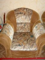Лот: 1265665. Фото: 2. Диван уголок и 2 кресла (или 1... Мягкая мебель