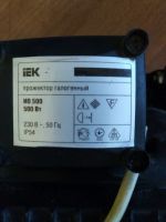 Лот: 15510856. Фото: 2. Прожектор галогенный IEK ИО-500. Освещение
