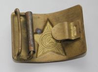 Лот: 20947790. Фото: 2. Пряжка солдатская. Военная атрибутика
