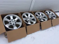 Лот: 23355258. Фото: 3. Комплект Оригинальных Литых дисков... Авто, мото, водный транспорт