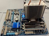 Лот: 25896143. Фото: 3. Комплект Gigabyte GA-P55A-UD4... Компьютеры, оргтехника, канцтовары