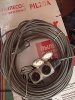 Лот: 15611648. Фото: 2. два удлинителя 40 метров и 20... Электрооборудование