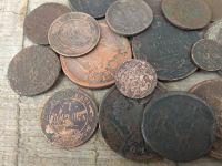 Лот: 17411373. Фото: 2. 36 медных монет царской России... Монеты