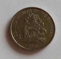 Лот: 16364583. Фото: 2. 25 центов Багамы. Монеты