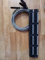 Лот: 649951. Фото: 9. Amphenol -расшитый на Patch Panel...